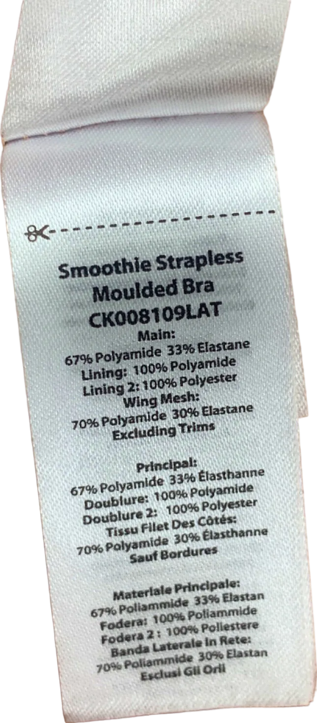 Curvy Kate Nude Smoothie Strapless Moulded Bra UK 32G